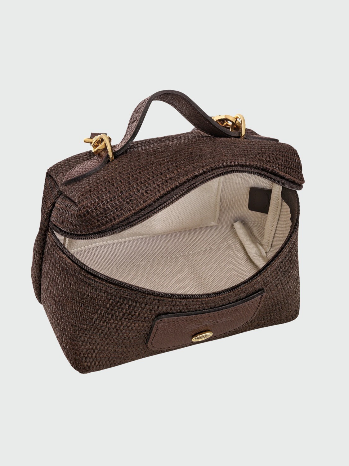 LONGCHAMP - LE PANIER PLIAGE, CARTERA CROSSBODY XS Negro Estampado