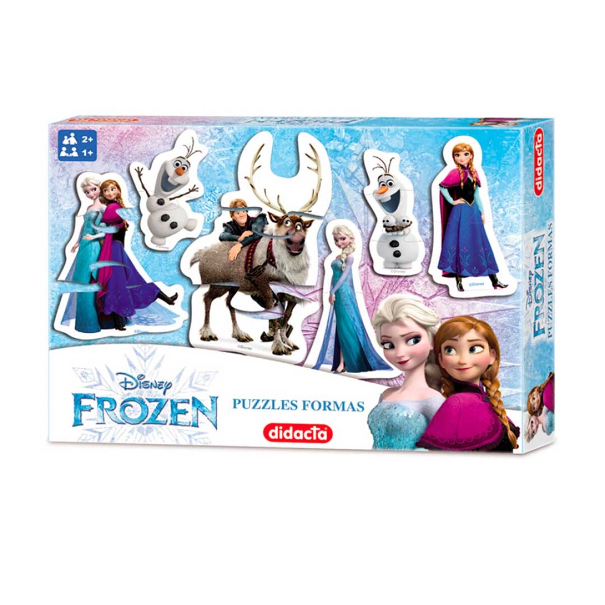Puzzle de formas Frozen Didacta Juego de mesa 
