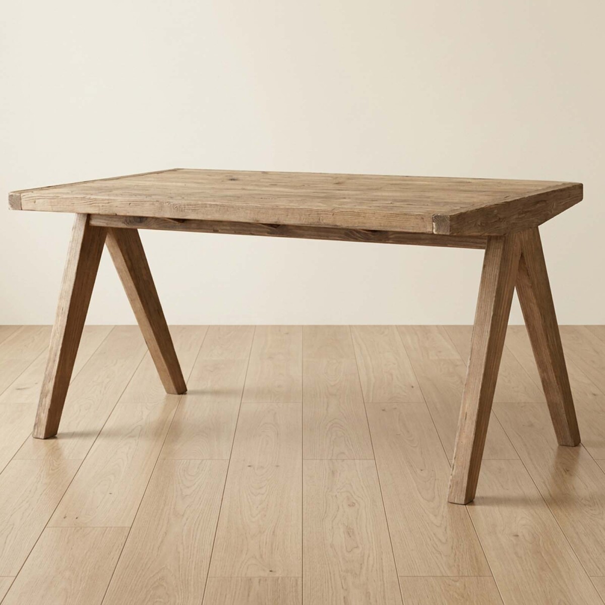 MESA DE COMEDOR - MADERA NATURAL-BEIGE CEIBO 