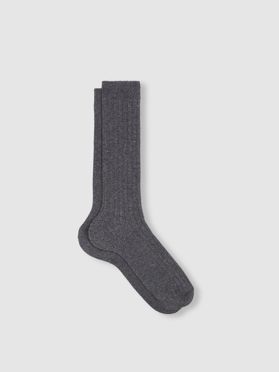 Calcetin Basico Gris
