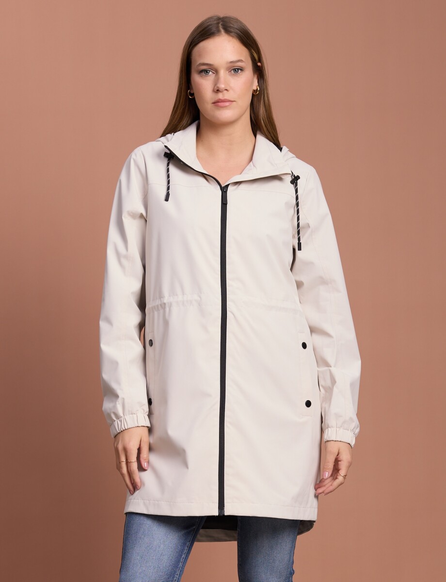 Gabardina Water Repellent - Beige Claro 