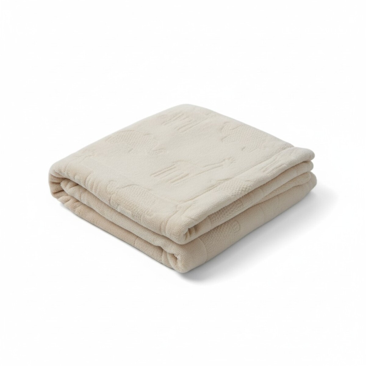 Mantas fleece ASH & Olive - natural 