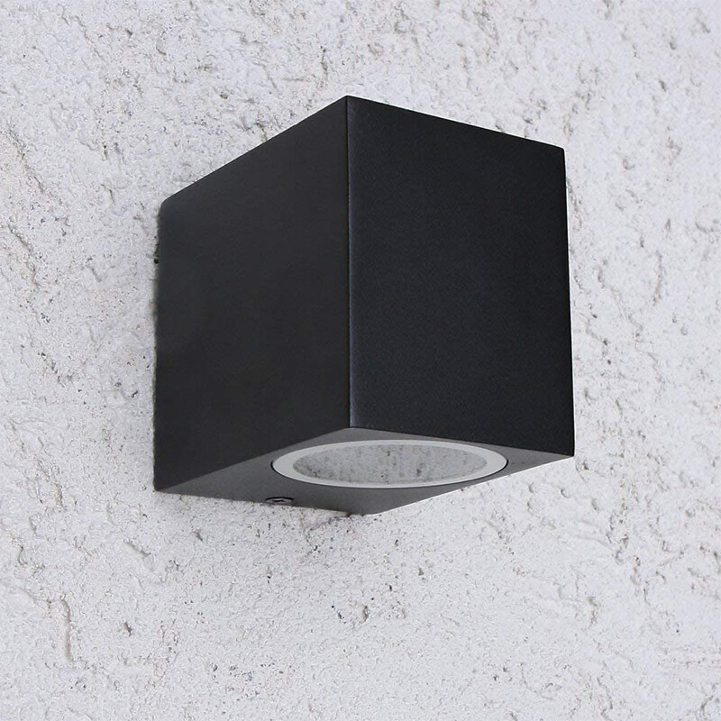 ADAP21 Lámpara de Pared Unidireccional Minimal Pequeño Negro