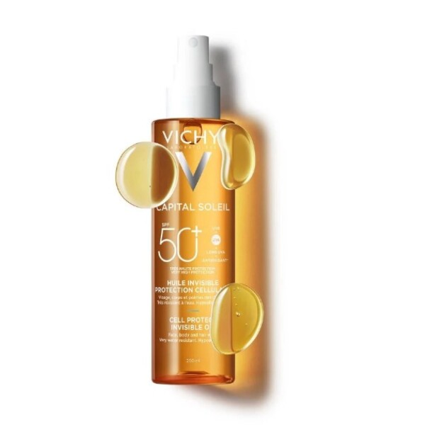 Aceite Protector Invisible SPF50+ 200 ml – Vichy Aceite Protector Invisible SPF50+ 200 ml – Vichy
