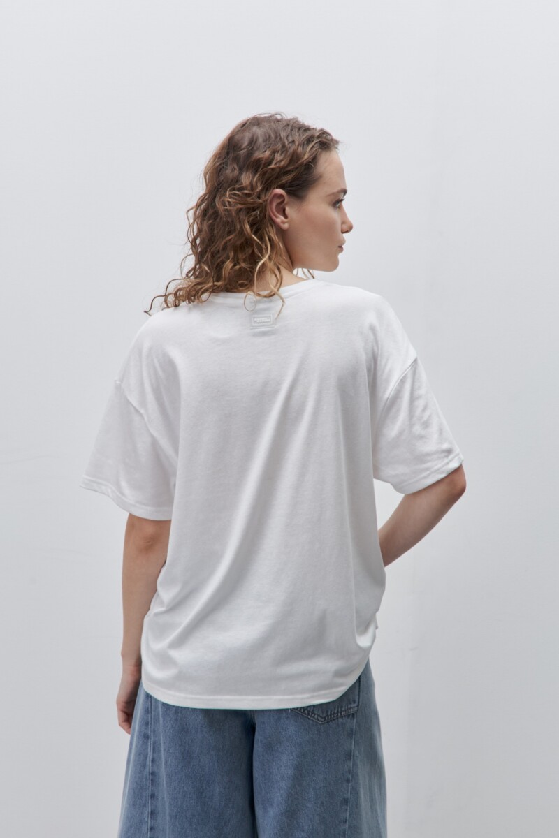 REMERA RENI Blanco