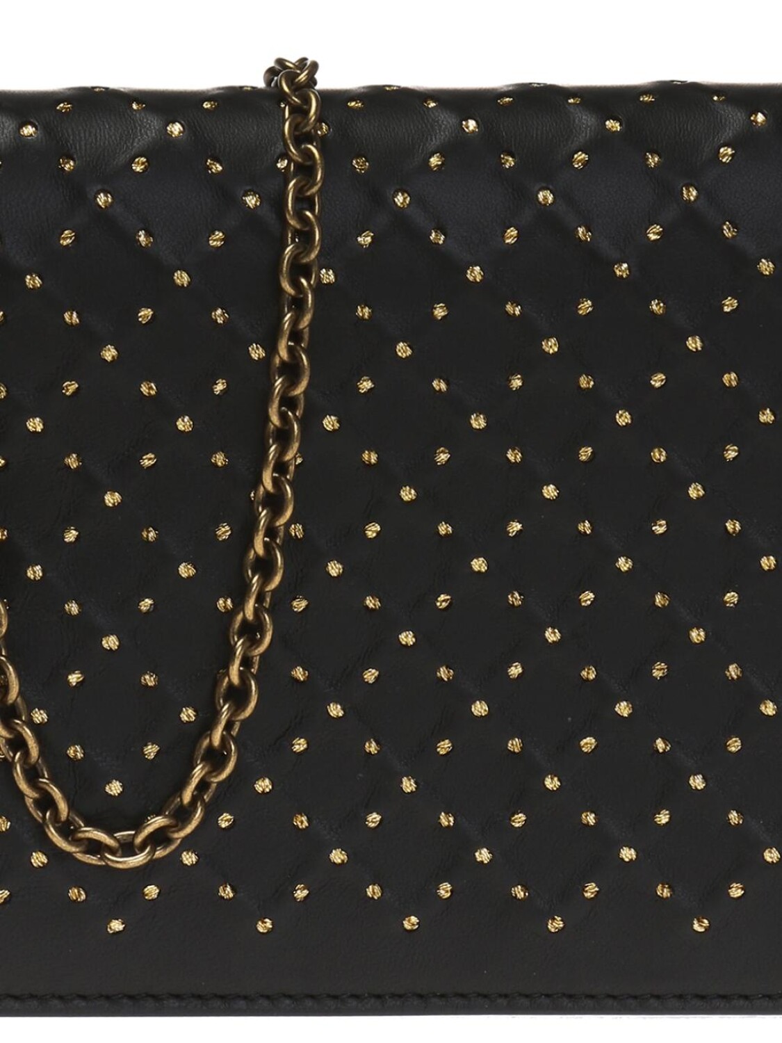 Cartera pequeña con solapa, Bottega Veneta Negro