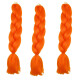 Extensiones de Cabello Sintético Naranja