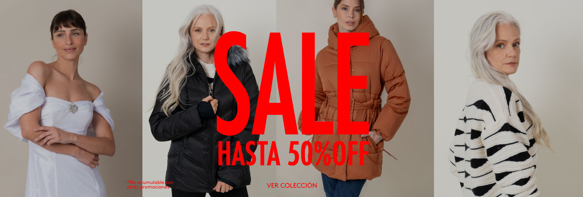 SALE HASTA UN 50 %