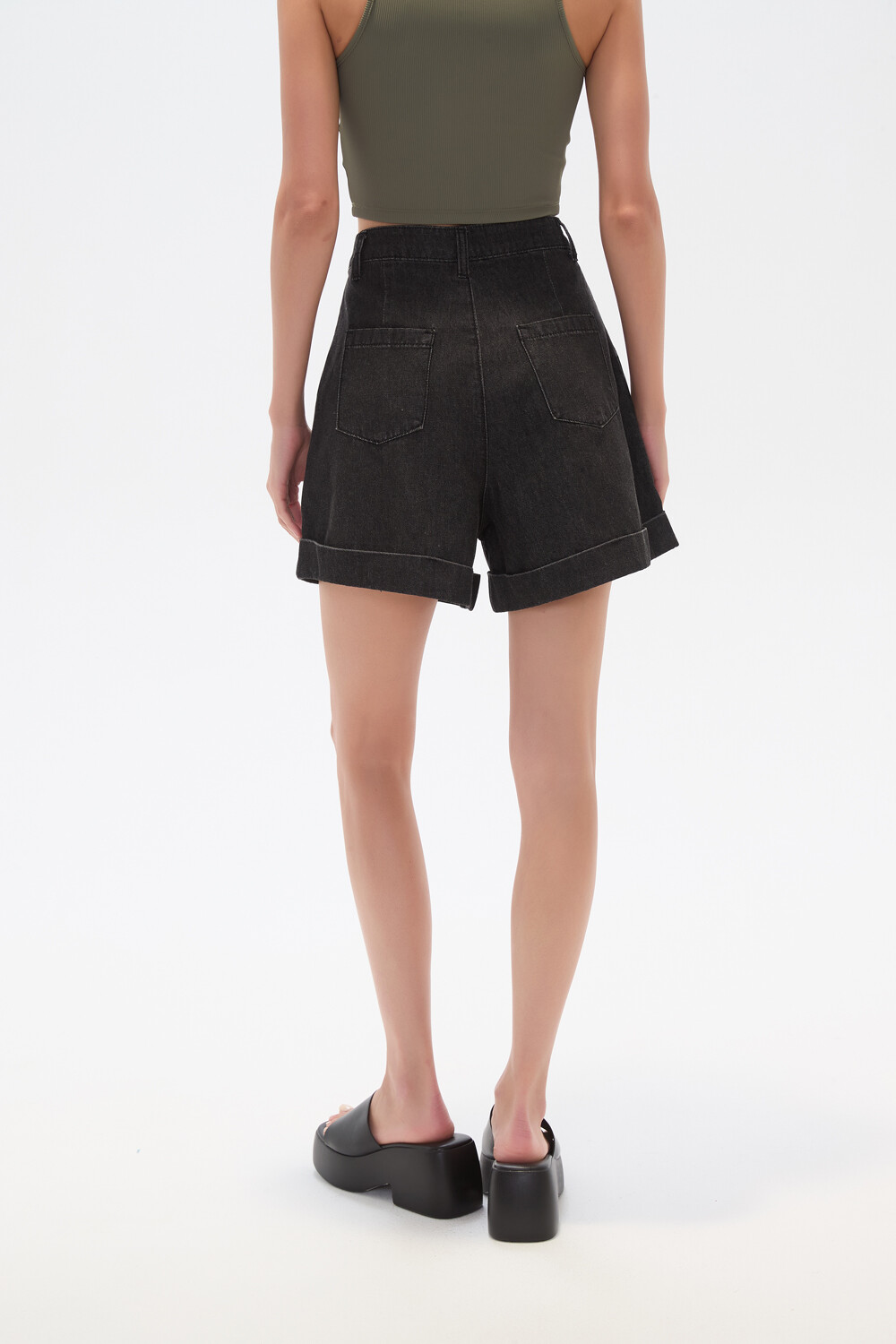 Short Christa Gris Medio