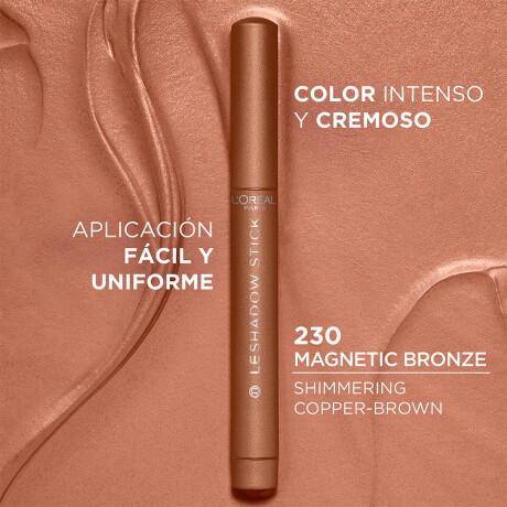 Sombra de Ojos en Barra L'Oréal Paris Paradise Le Shadow Stick N°230 Magnetic Bronze 1.4g Sombra de Ojos en Barra L'Oréal Paris Paradise Le Shadow Stick N°230 Magnetic Bronze 1.4g