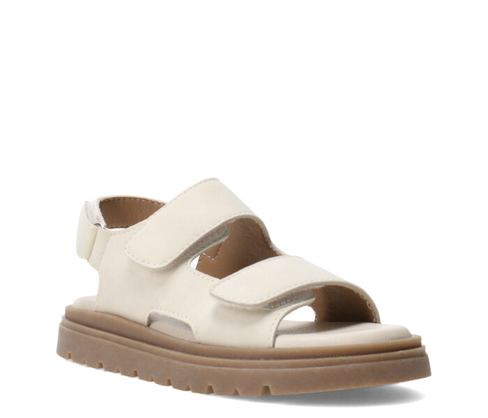 Sandalias de Niña MINI Miss Carol Jivo Con Velcro Beige