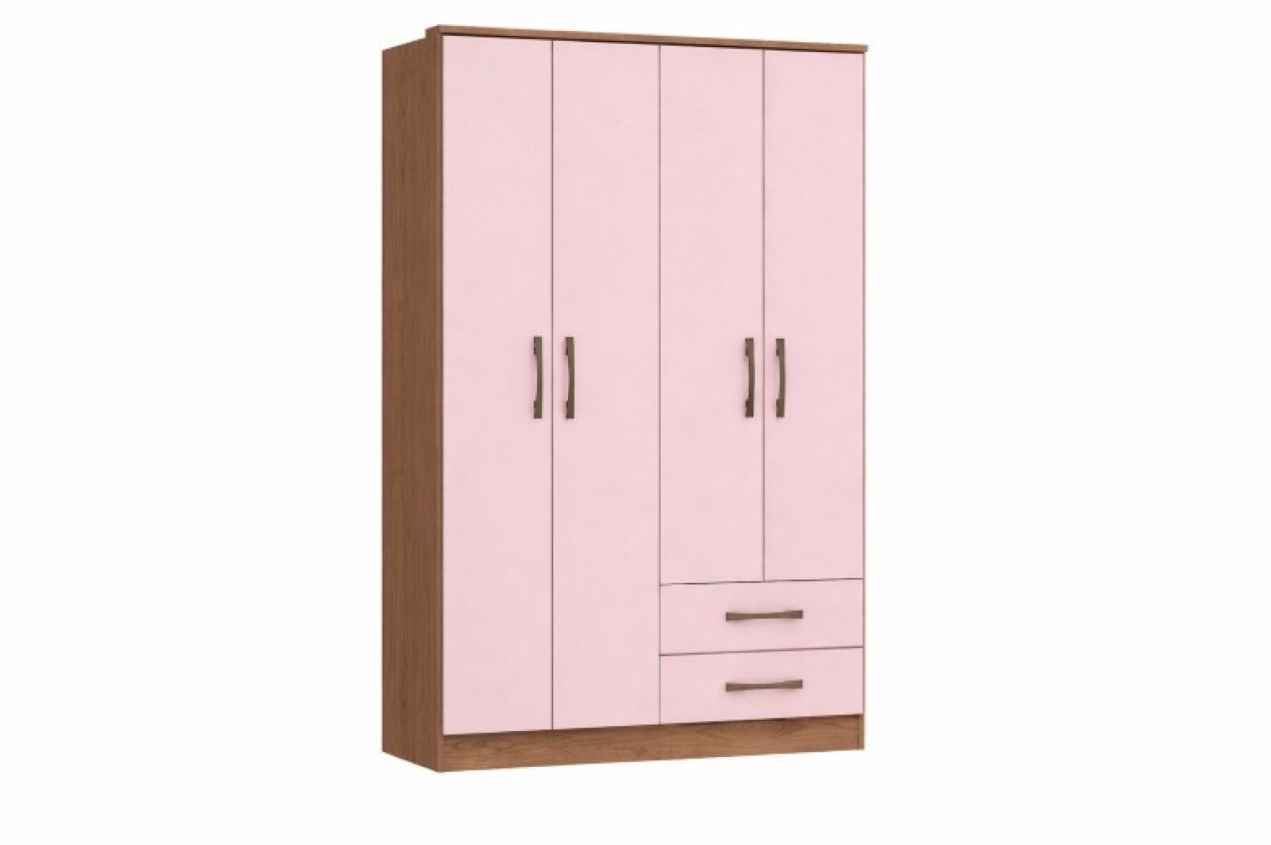 Ropero Armario de 4 Puertas TOKIO - BLUSH 