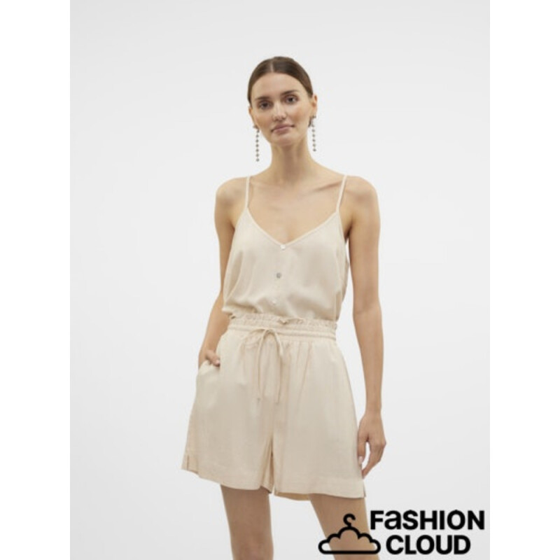 VMMYMILO SINGLET TOP WVN GA OATMEAL
