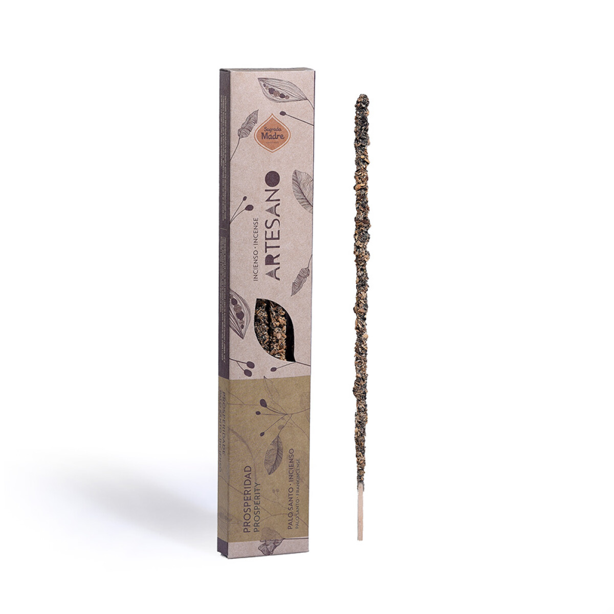 VARITA LÍNEA ARTESANO SAGRADA MADRE X5 - Palo Santo/incienso 