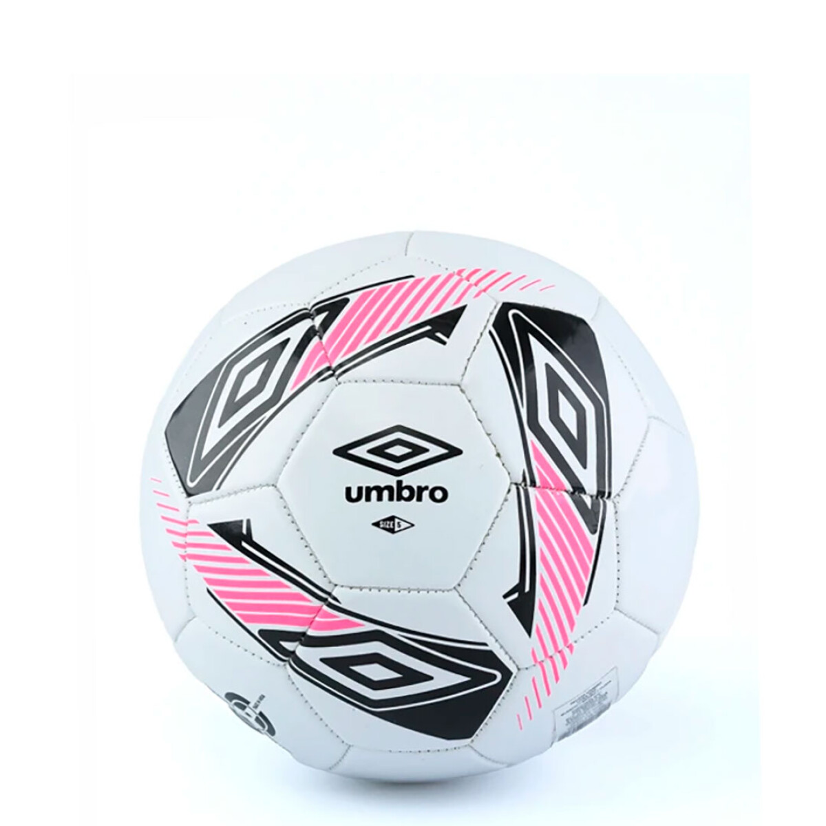 Pelota Umbro Hawk Nº5 - Blanco - Fucsia 