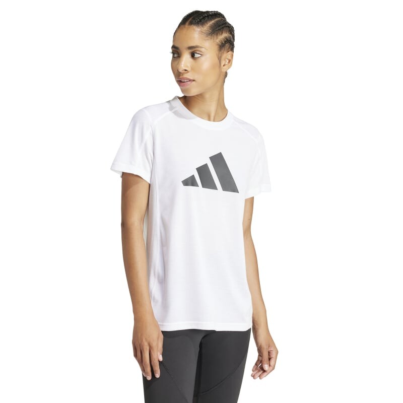 Remera Adidas Train Essentials Big Logo Blanco