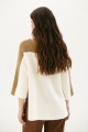 BUZO LINK BITONO BEIGE