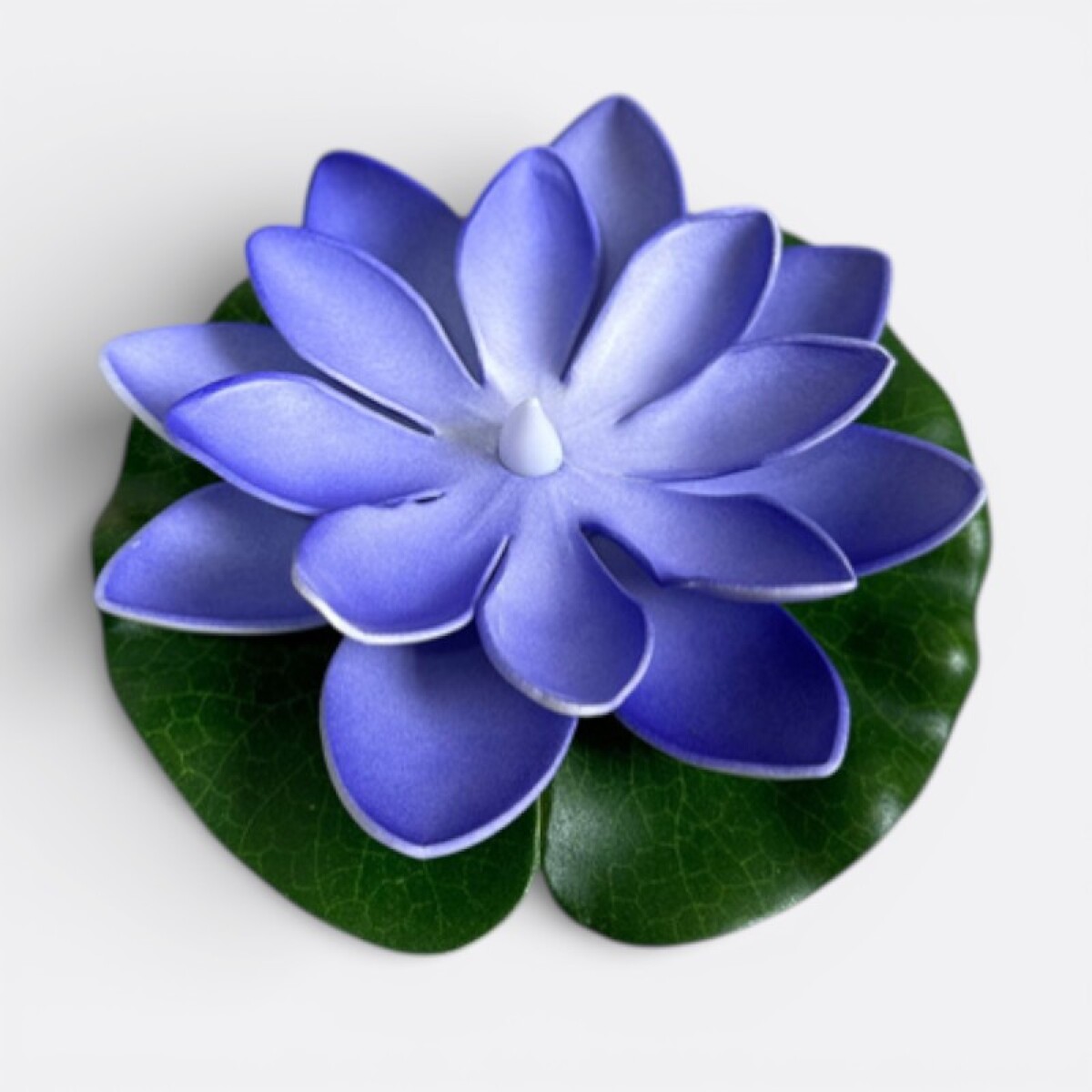 Flor De Loto Con Luz Decorativa - Lila 