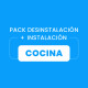 imagen de Desinstalación + instalación de cocina