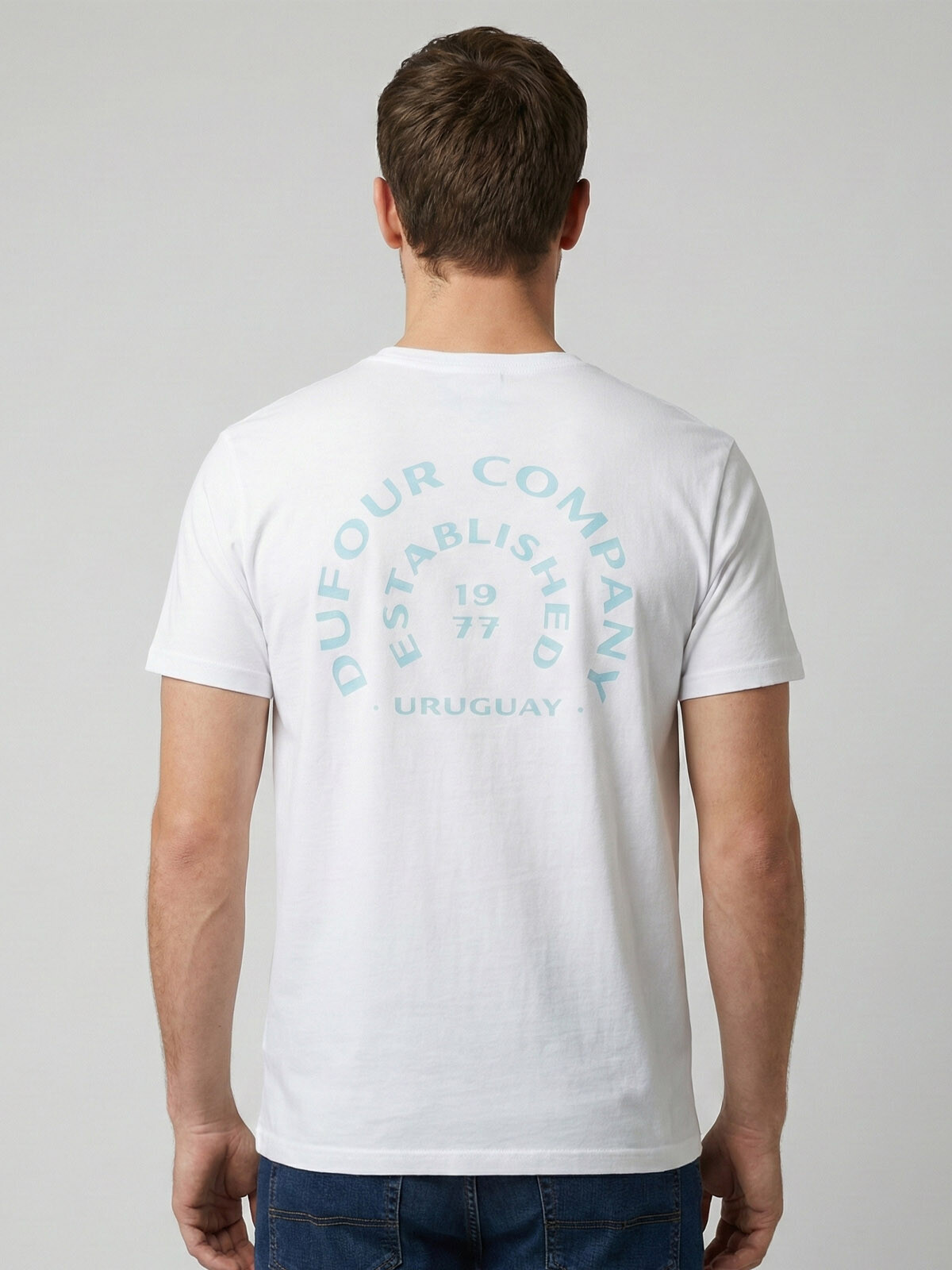 T-SHIRT DUFOUR COMPANY BLANCO