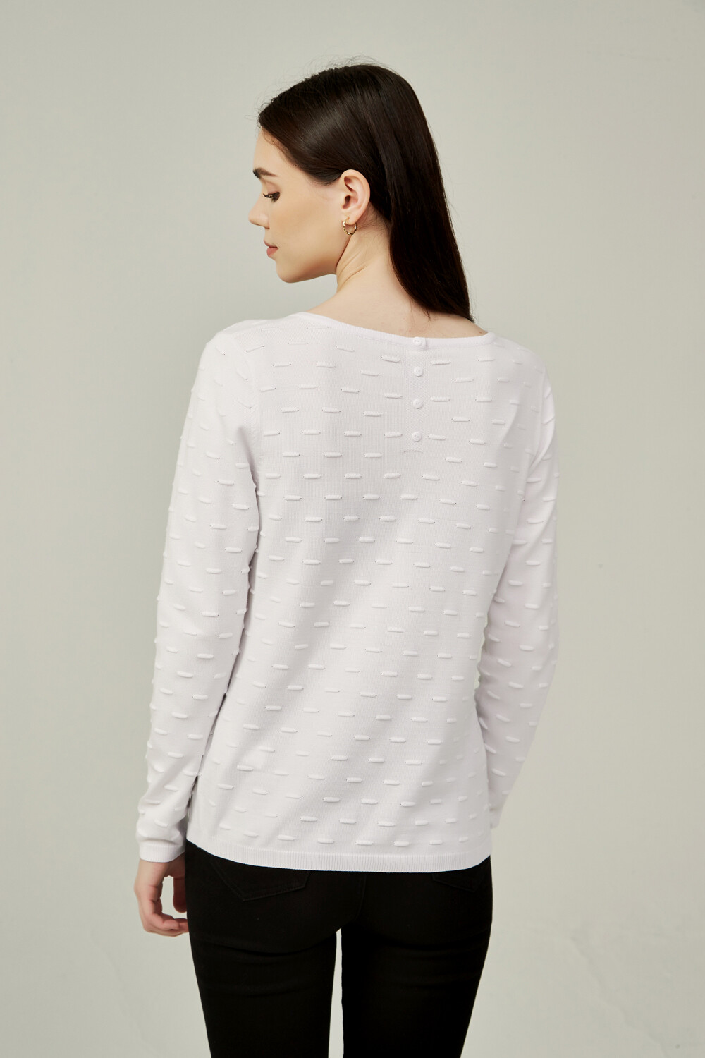 Sweater Colorpi Blanco