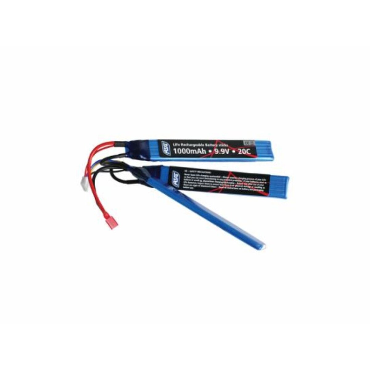 Batería ASG - 9,9V 1000 mAh 20C LI-FE sticks T-plug 