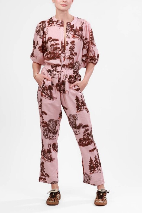 Pre Venta - Camisa Balloon Landscape Rose Pre Venta - Camisa Balloon Landscape Rose