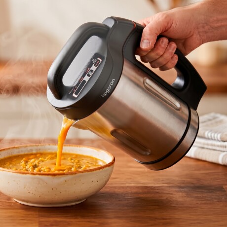 Sopera Eléctrica HOGARON HGSP16 1000W Capacidad 1,6L 4 Funciones Cocina Y Licúa Automática Sopas Cremas Smoothies Salsas Sopera Eléctrica HOGARON HGSP16 1000W Capacidad 1,6L 4 Funciones Cocina Y Licúa Automática Sopas Cremas Smoothies Salsas