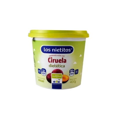 Mermelada ciruela 400g Los Nietitos Merm Ciruela 0% 400g Los Niet