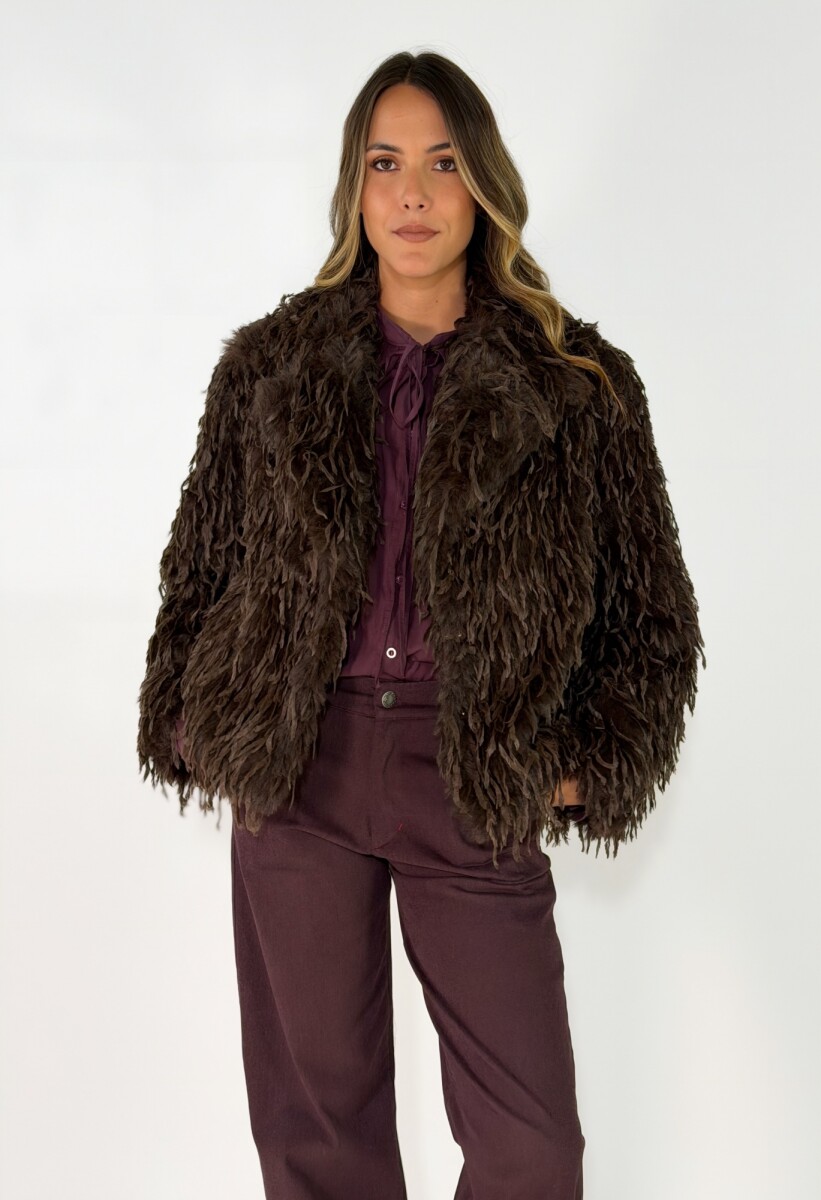 CHAQUETA TALMA - MARRON 