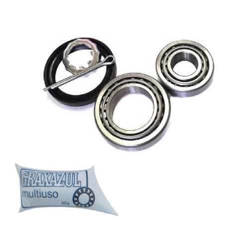 KIT RULEMANES RUEDA TRASERA GOL G1 / G2 / G3 / G4 / G5 DELANTERA FUSCA 1600 / BR Kit Rulemanes Rueda Trasera Gol G1 / G2 / G3 / G4 / G5 Delantera Fusca 1600 / Br