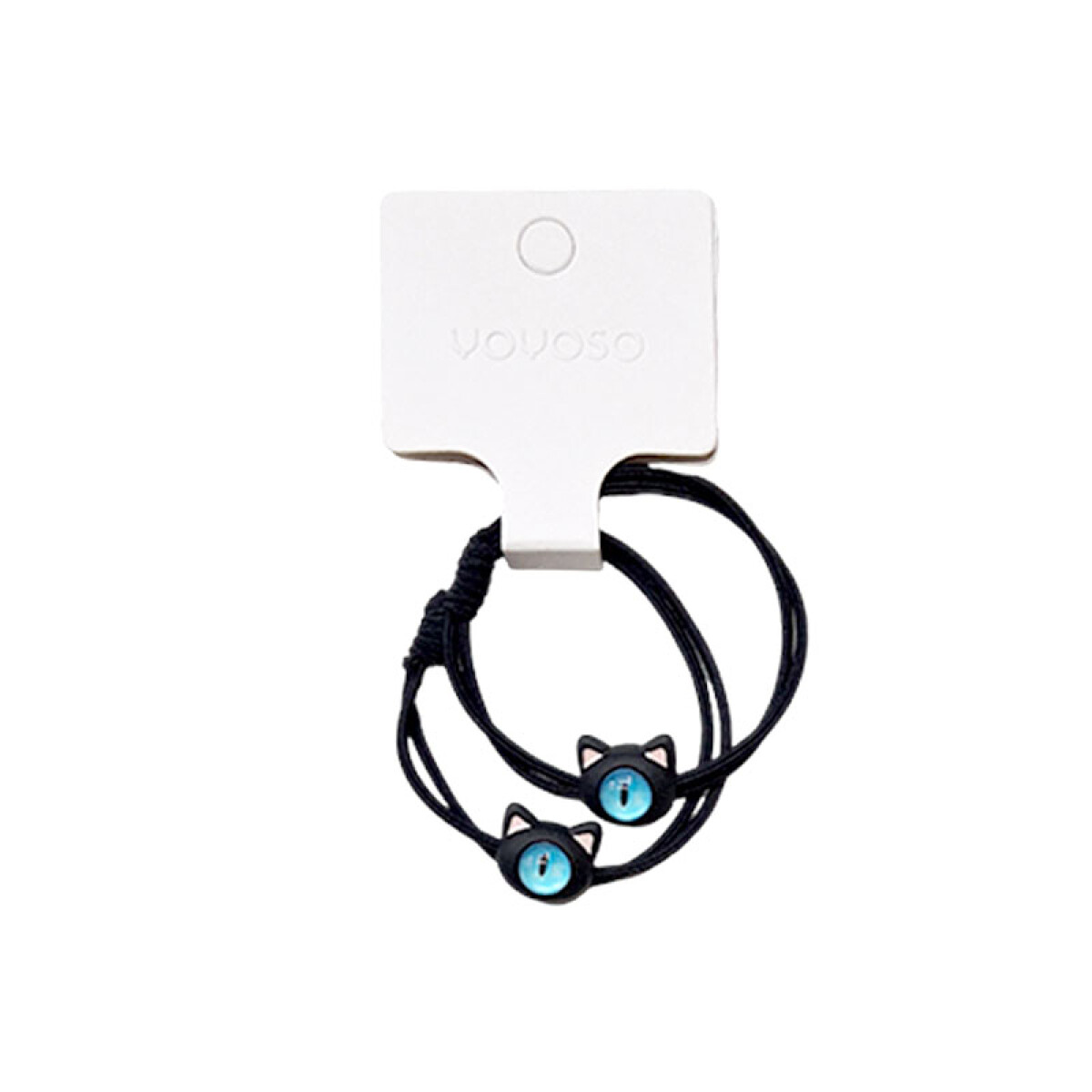 Colitas para el cabello ojo de gato 2pcs - Colitas Para El Cabello Ojo De Gato 2pcs 