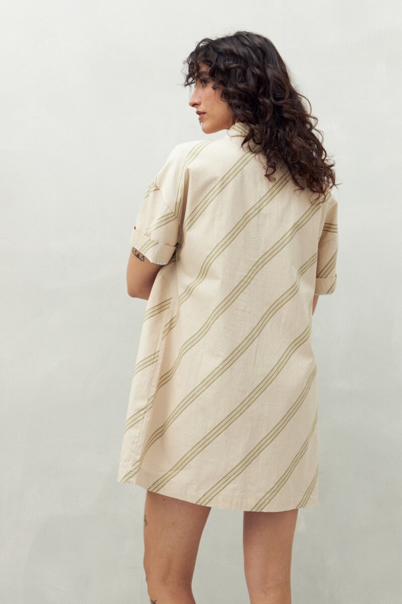 VESTIDO SHIRU Rayas