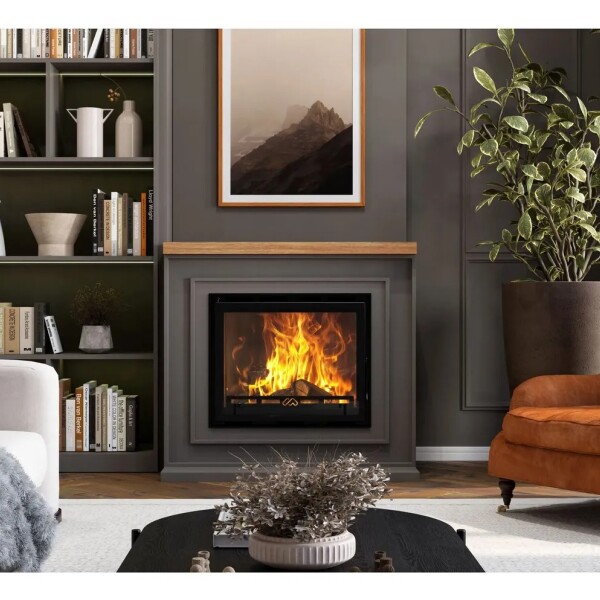 Calefactor Insero a Leña 200 m² Metávila 1600INS | Doble Combustión Calefactor Insero a Leña 200 m² Metávila 1600INS | Doble Combustión