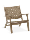 Sillón de exterior SKARA madera dura Sillón de exterior SKARA madera dura
