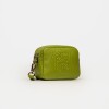 Bandolera Eterial en cuero graneado Moss