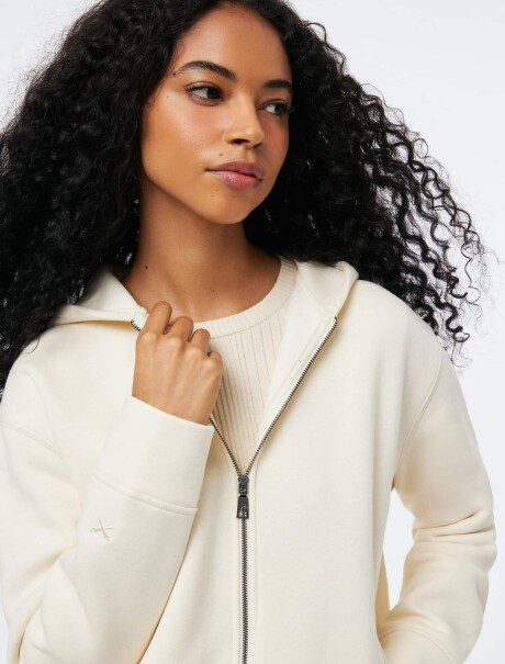 CAMPERA CON CAPUCHA BLUSAO FEM