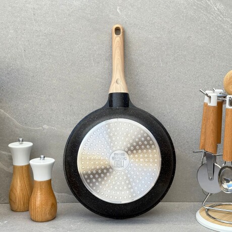 Sarten Aluminio Fundido Recubrimiento Cerámico 24cm MGC - Negro Sarten Aluminio Fundido Recubrimiento Cerámico 24cm MGC - Negro