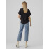 VMBEAUTY SS TOP WVN GA NOOS BLACK