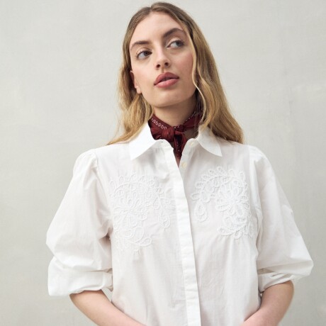 CAMISA CORDEL Blanco