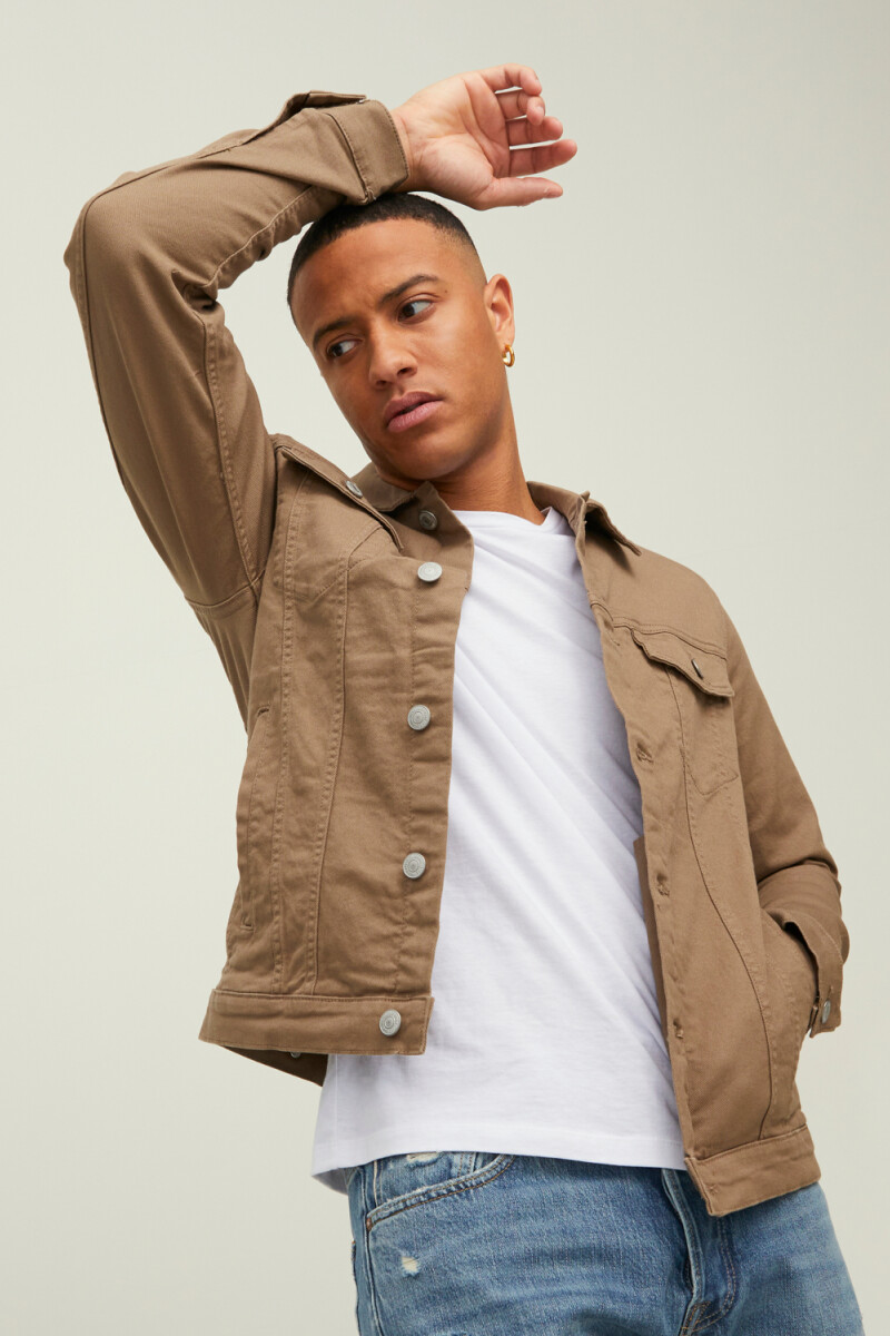 DENIM JACKET ALVIN Sepia Tint