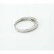 Anillo Oro 18K Blanco Y 7 Brillantes Corte Princesa Anillo Oro 18K Blanco Y 7 Brillantes Corte Princesa