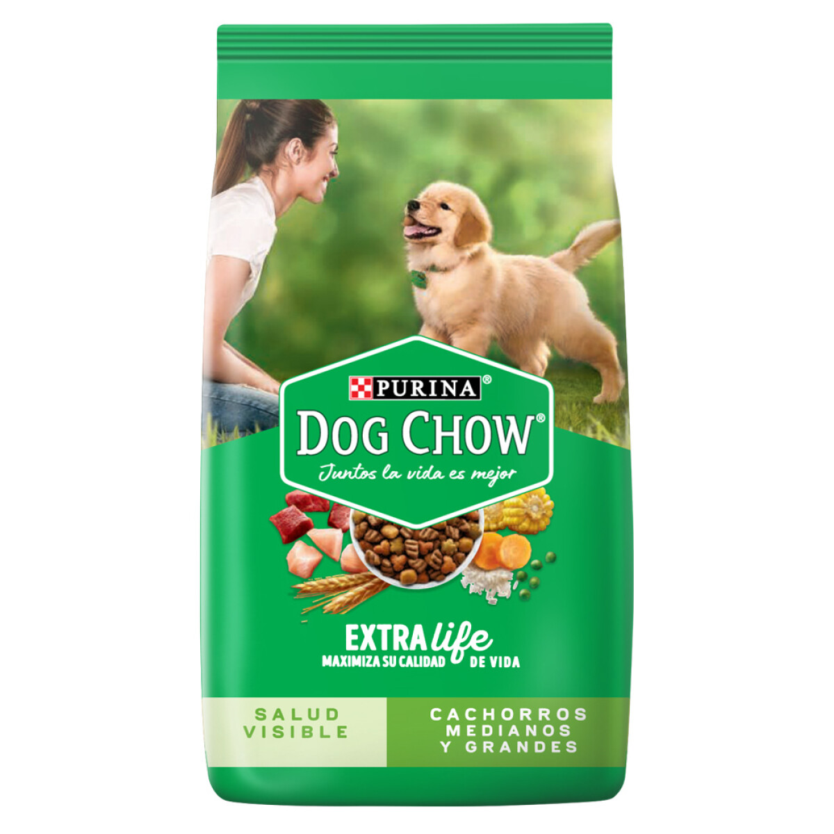 Dog Chow Cachorro Raza Med. Y Gde. 21kg 