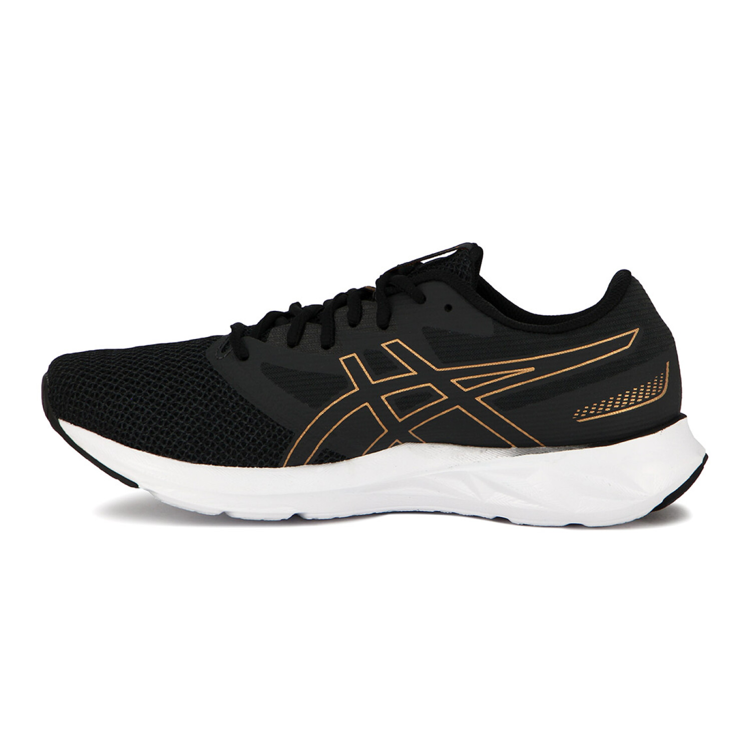 Champion De Hombre Asics Fuzeblast - Negro/oro - Negro-oro — Macri