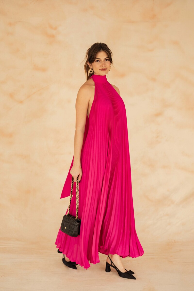 VESTIDO MARIANNA BRIGHT PINK VESTIDO MARIANNA BRIGHT PINK