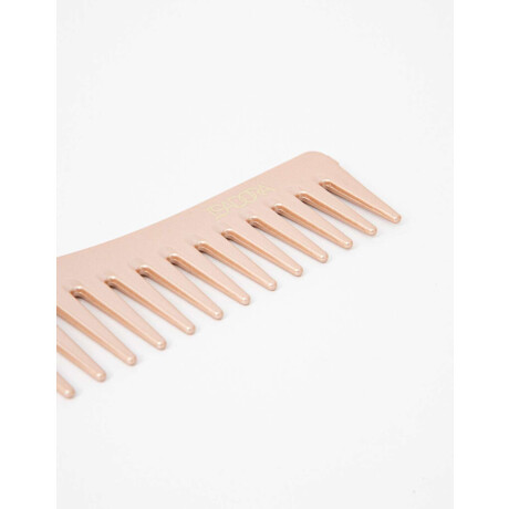 Peine Desenredante Rosa Metalizado