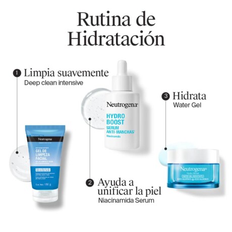 Sérum Neutrogena Hydro Boost con Niacinamida Antimanchas 30ml Sérum Neutrogena Hydro Boost con Niacinamida Antimanchas 30ml