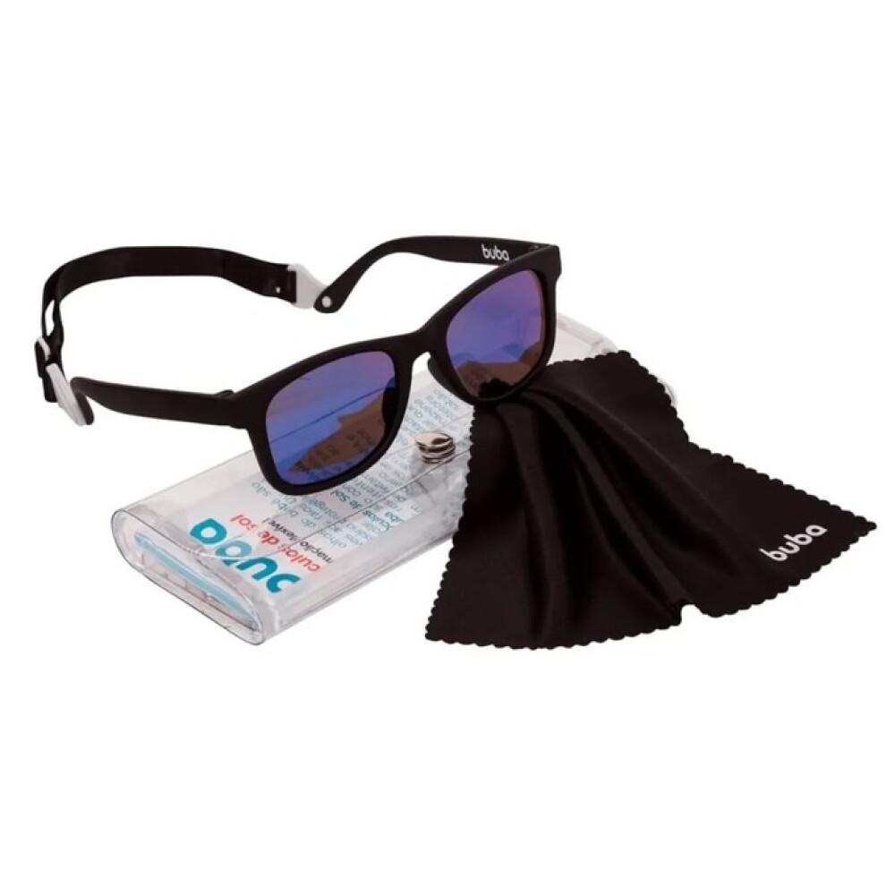 Lentes sol BUBA c elastico NEGRO 3-36m Lentes sol BUBA c elastico NEGRO 3-36m