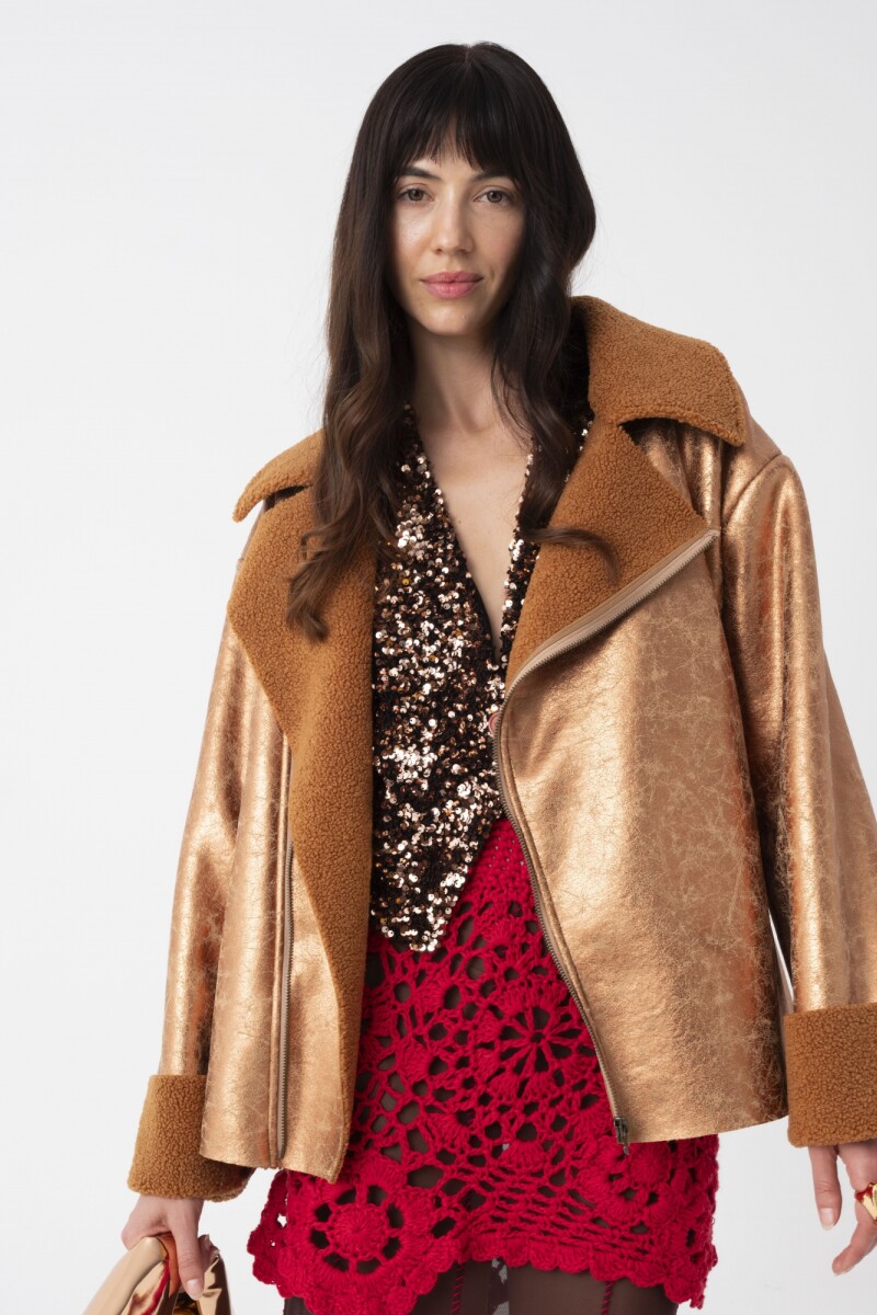 CAMPERA OVERSIZED Cobre