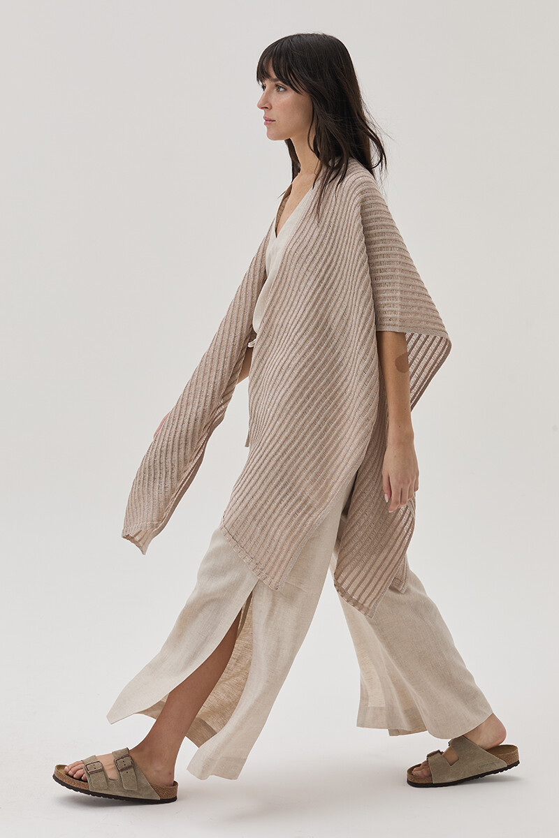 Ruana Candela Beige